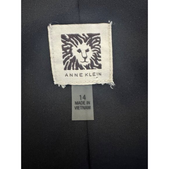 Anne Klein Valentina Violet Blue Paisley Print Sheath Dress Size 14 All-Season - Picture 4 of 7